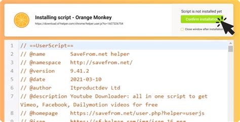 SaveFrom.net Helper